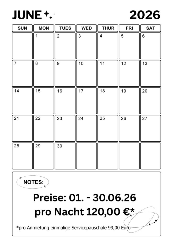 Kalender Camper Juni