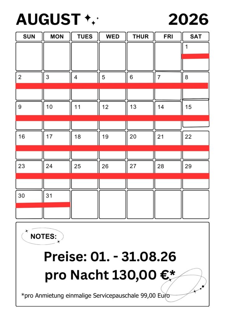 August 2026 Stand 31.01.26